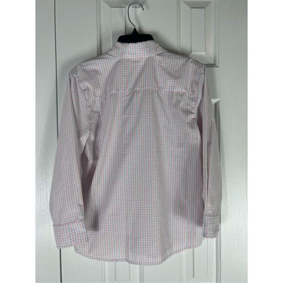 Shrimp & Grits Boys Plaid Button Up Shirt Size 10 - Picture 4 of 4